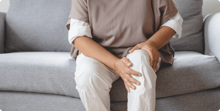 Different types of knee pain and their locations