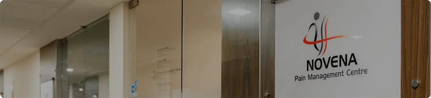 Novena Pain Management Centre clinic entrance