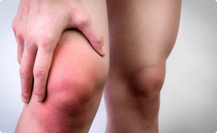 Different types of knee pain and their locations