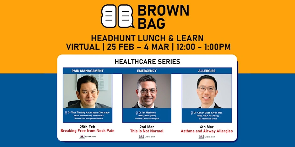 Masterclass: Brown Bag Series – Breaking Free From Neck Pain.