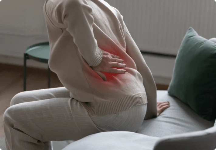 Patient with back pain considering nucleoplasty