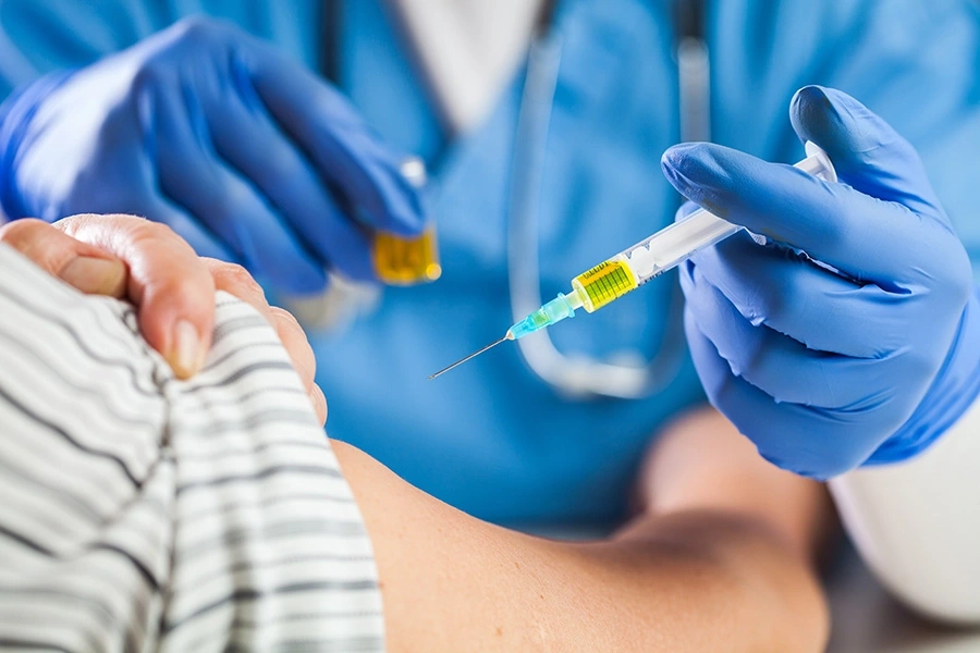 Patient weighing the benefits of regenerative therapy